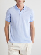 Vilebrequin - Palatin Cotton-Piqué Polo Shirt - Blue
