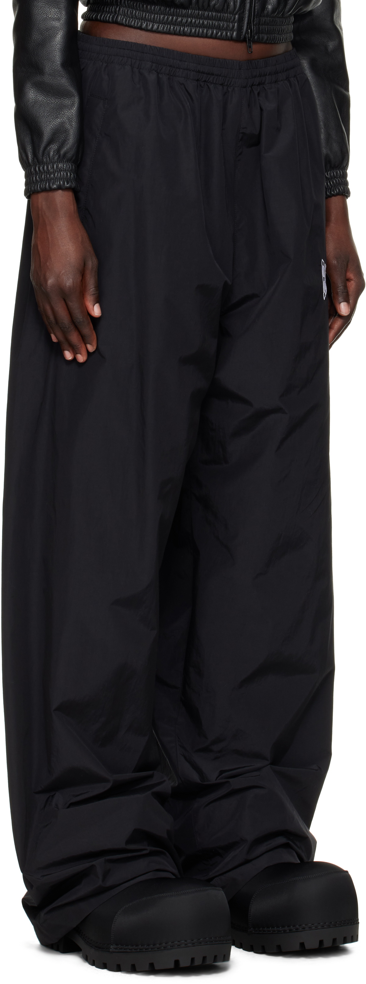 Balenciaga Black 'Balenciaga Boxing' Track Pants Balenciaga