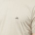 C.P. Company Men's Patch Logo T-Shirt in Cobblestone