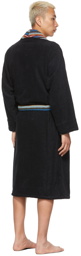 Paul Smith Black Artist Stripe Robe