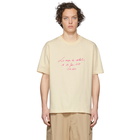 Jacquemus Yellow Le T-Shirt Coup De Soleil T-Shirt