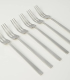 101 Copenhagen Kogei 24-piece brushed steel flatware set