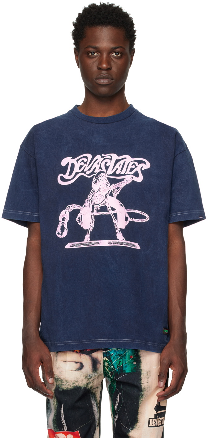 FADED T-SHIRT - Blue