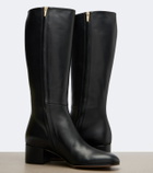 Gianvito Rossi Joelle leather knee-high boots