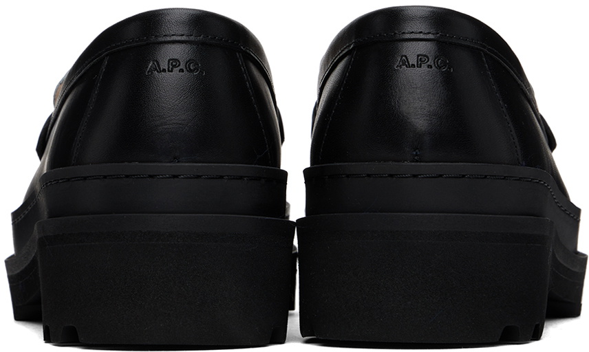 A.P.C. Black Clem 2.0 Loafers