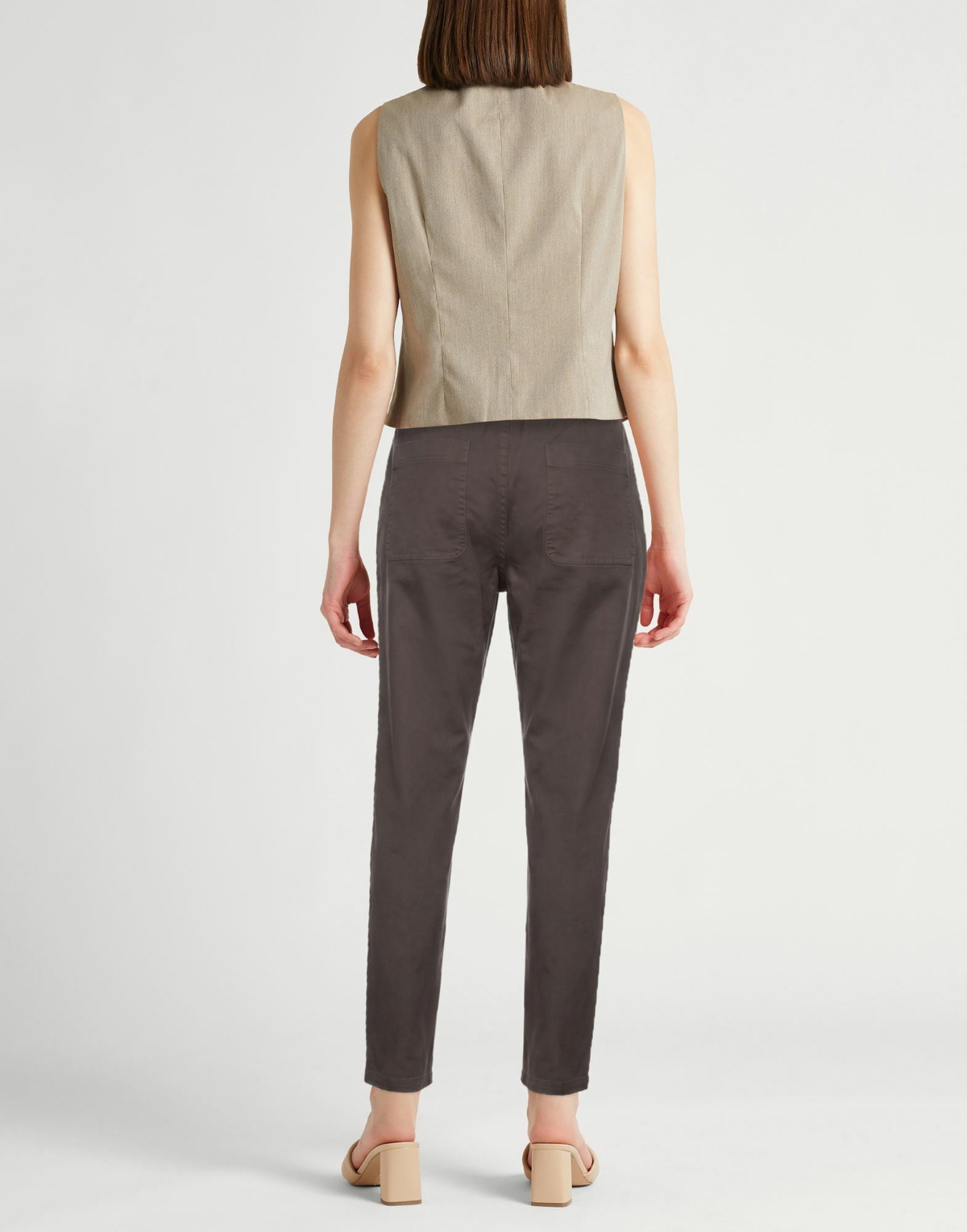 Crossley Womens Pants Chocolate in Brown