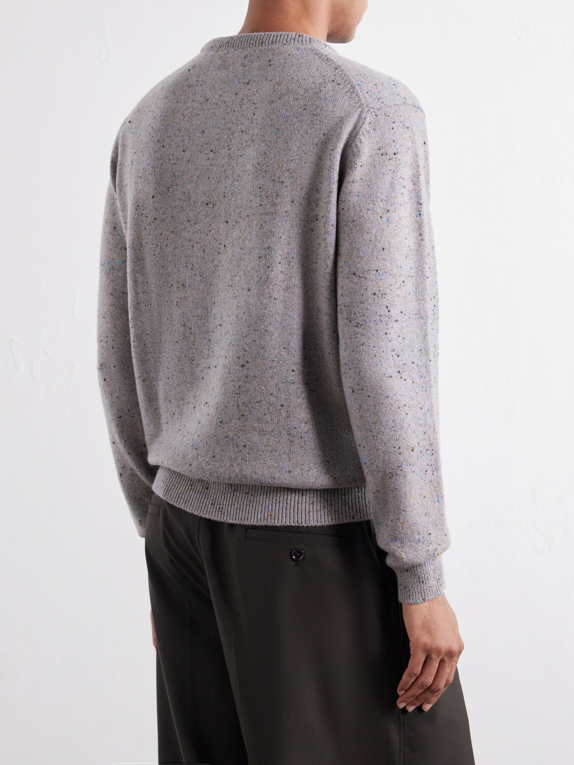Begg & Co - Brennan Cashmere Sweater - Gray