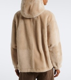 Brunello Cucinelli Monili hooded shearling jacket
