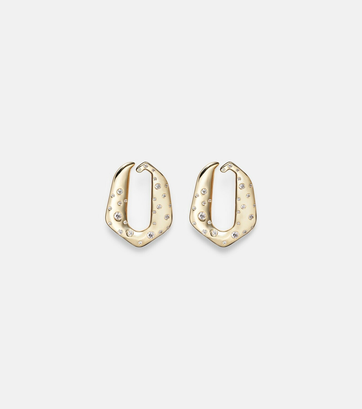 Ananya 18kt gold earrings with diamonds