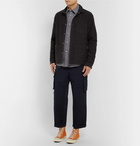 A.P.C. - Victor Checked Cotton Oxford Shirt - Men - Navy