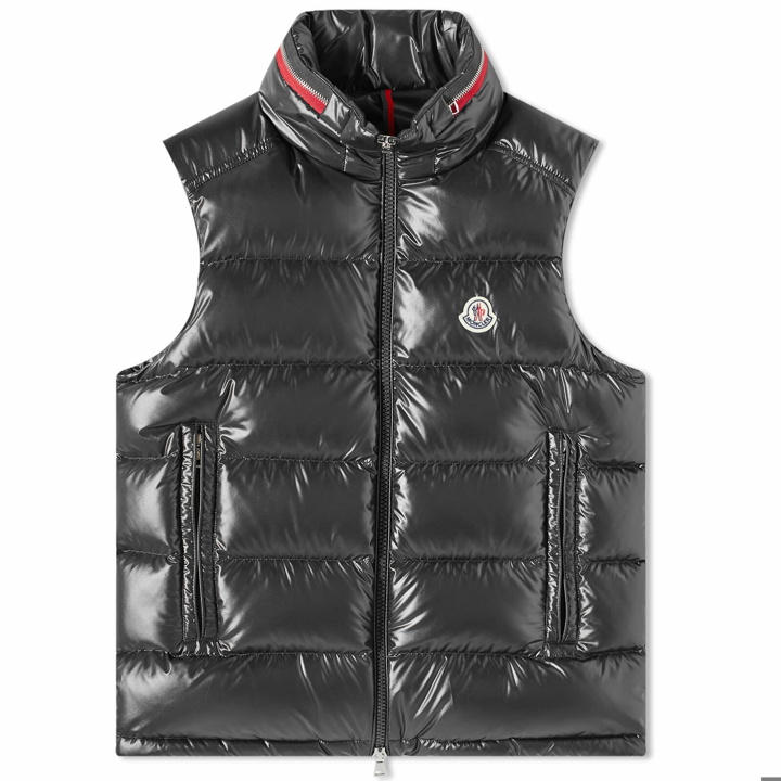 Photo: Moncler Men's Ouse Hooded Down Gilet in Black