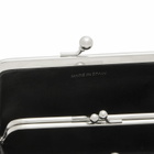 Comme des Garçons Women's Wallet Kiss Clasp Purse in Black 