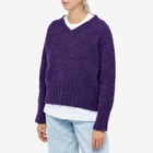 Howlin by Morrison Women's Howlin' Queen Of The Night V-Neck Knit in Lavender