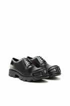Diesel D-Hammer-Derby shoes in shiny two-tone leather - Lace Ups and Clogs Mens in Multicolor