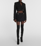 Dion Lee - Interlock belted cropped blazer