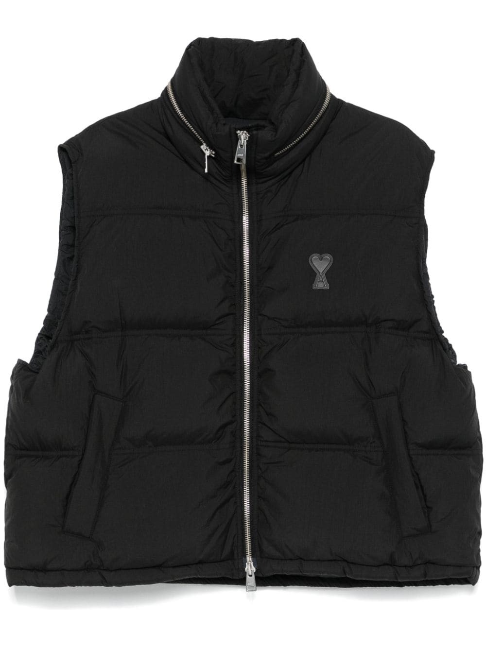 AMI PARIS - Ami De Coeur Nylon Down Vest