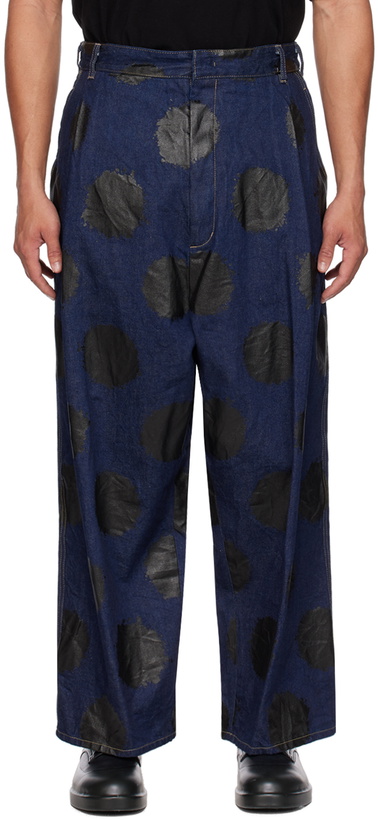 Photo: Y's Indigo Sarouel Jeans