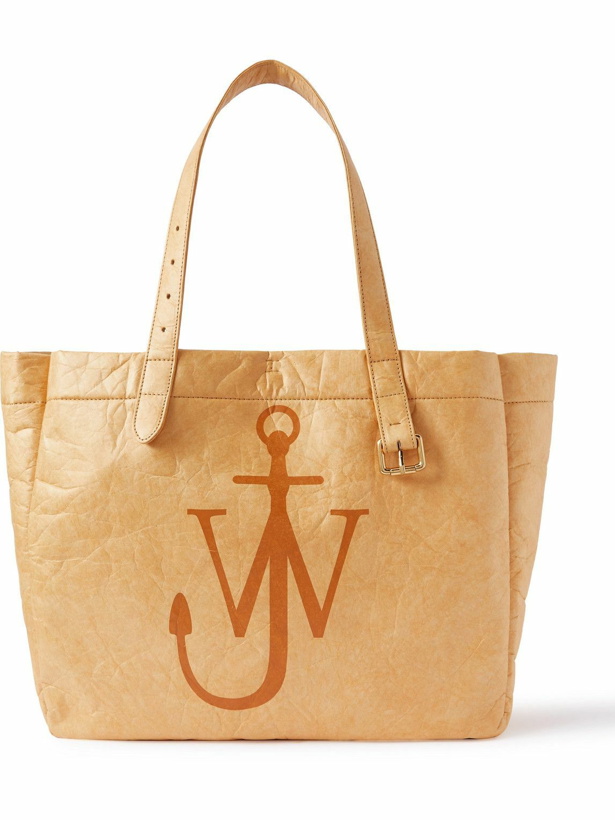 Photo: JW Anderson - Logo-Print Cotton-Blend Tote Bag