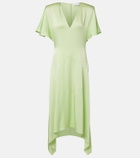 Stella McCartney Envers satin midi dress