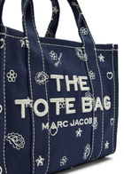 Marc Jacobs The Tote Small Printed Canvas Tote - Navy - One Size