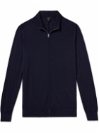 Dunhill - Cashmere Half-Zip Sweater - Blue