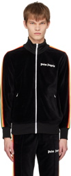 Palm Angels Black Rainbow Track Jacket