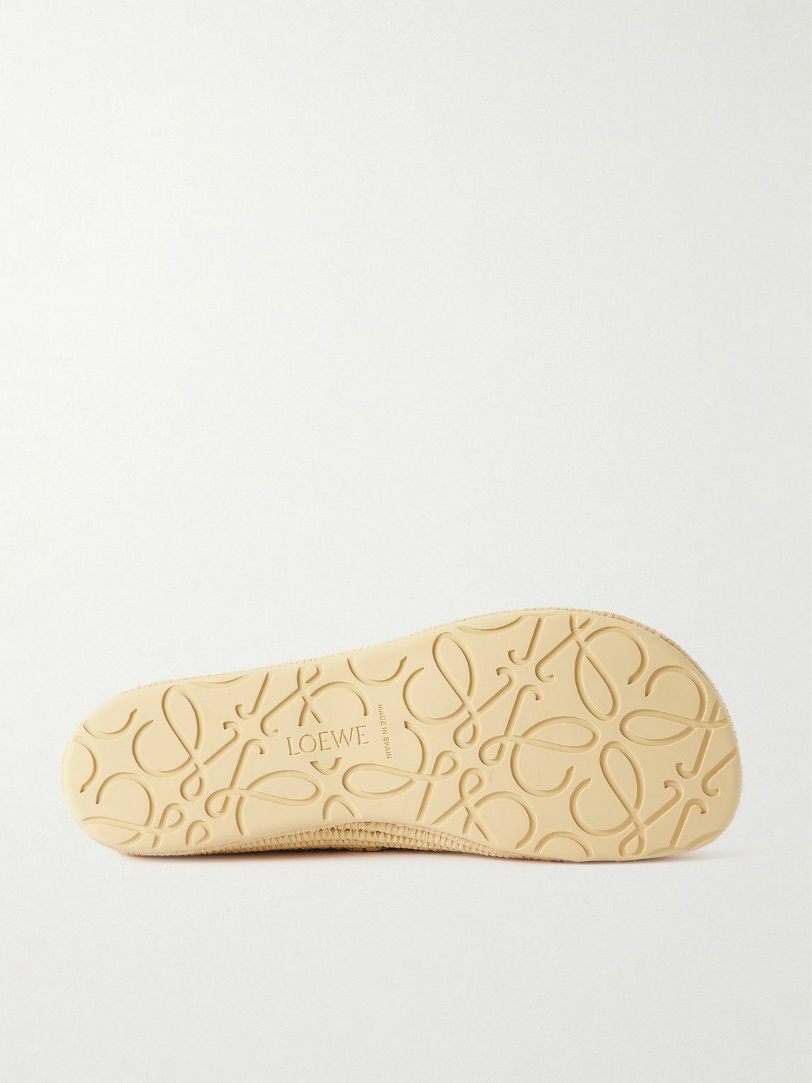 LOEWE - Rio Suede Espadrilles - Brown