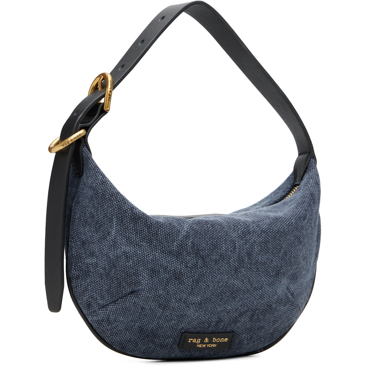 rag & bone Navy Mercer Small Canvas Bag