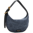rag & bone Navy Mercer Small Canvas Bag