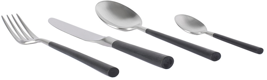 knIndustrie Black 801 Cutlery Set