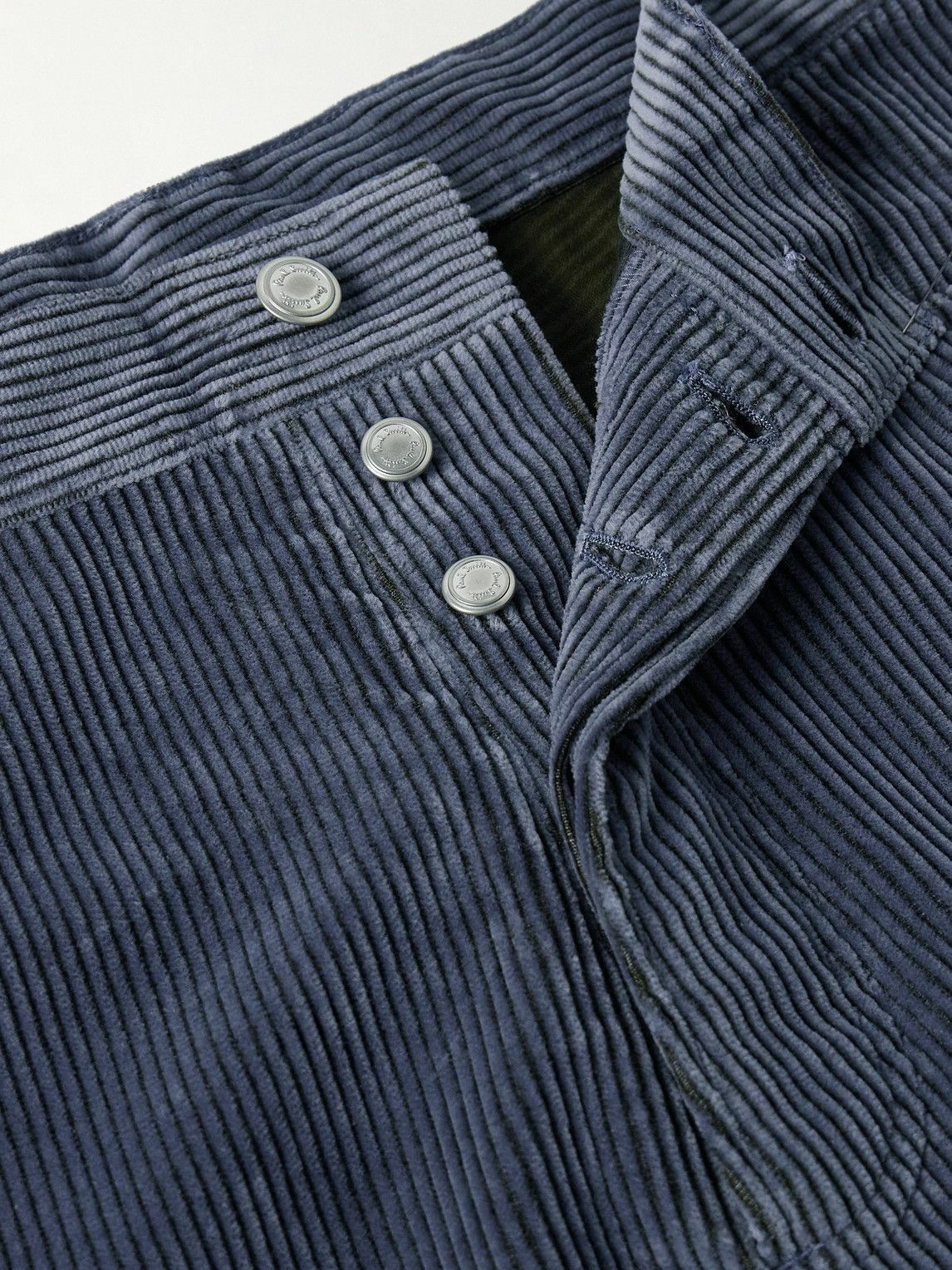 Paul Smith - Straight-Leg Cotton-Corduroy Trousers - Blue