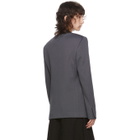 Random Identities Navy and Grey Sister Blazer