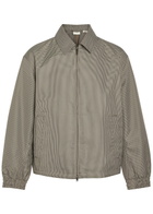 Les Deux Checked Woven Jacket Beige