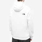 The North Face Men's Fine Alpine Hoody in Tnf White/Retro Orange