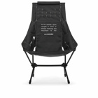 and wander Men's x Helinox Folding Chair Two in Black 