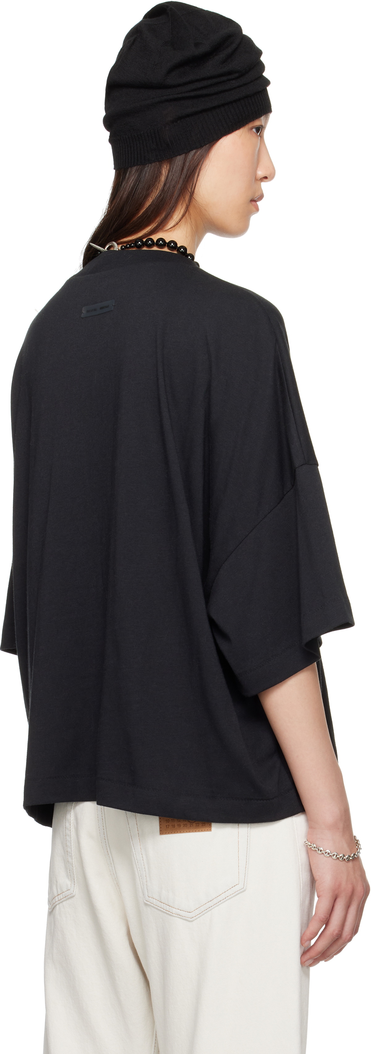 Fear of God ESSENTIALS Black Boxy T-shirt