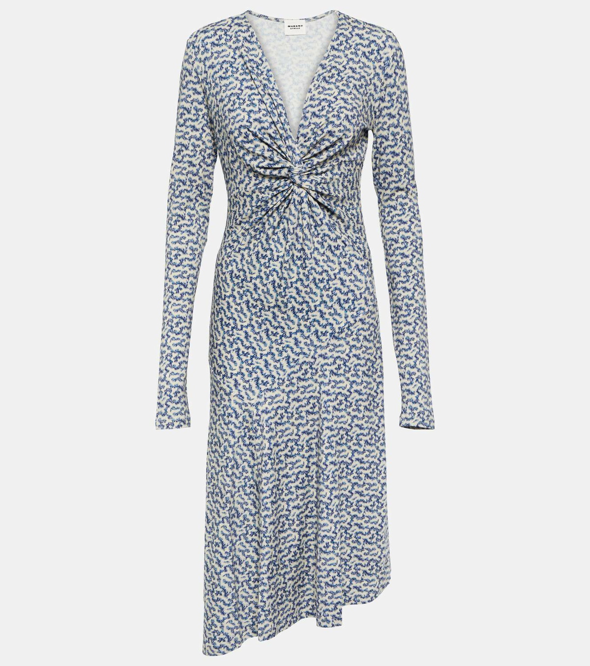【Marant Etoile】 Laniaジャージミディドレス Marant Etoile Lania printed jersey midi dress Isabel Marant