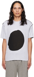 Edward Cuming SSENSE Exclusive White & Black Circle Window T-Shirt