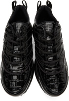 Givenchy Black Croc GIV 1 Sneakers