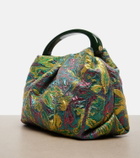 Dries Van Noten Crisp Small jacquard top-handle bag