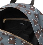 Undercover - Screwbear Printed Canvas Backpack - Gray