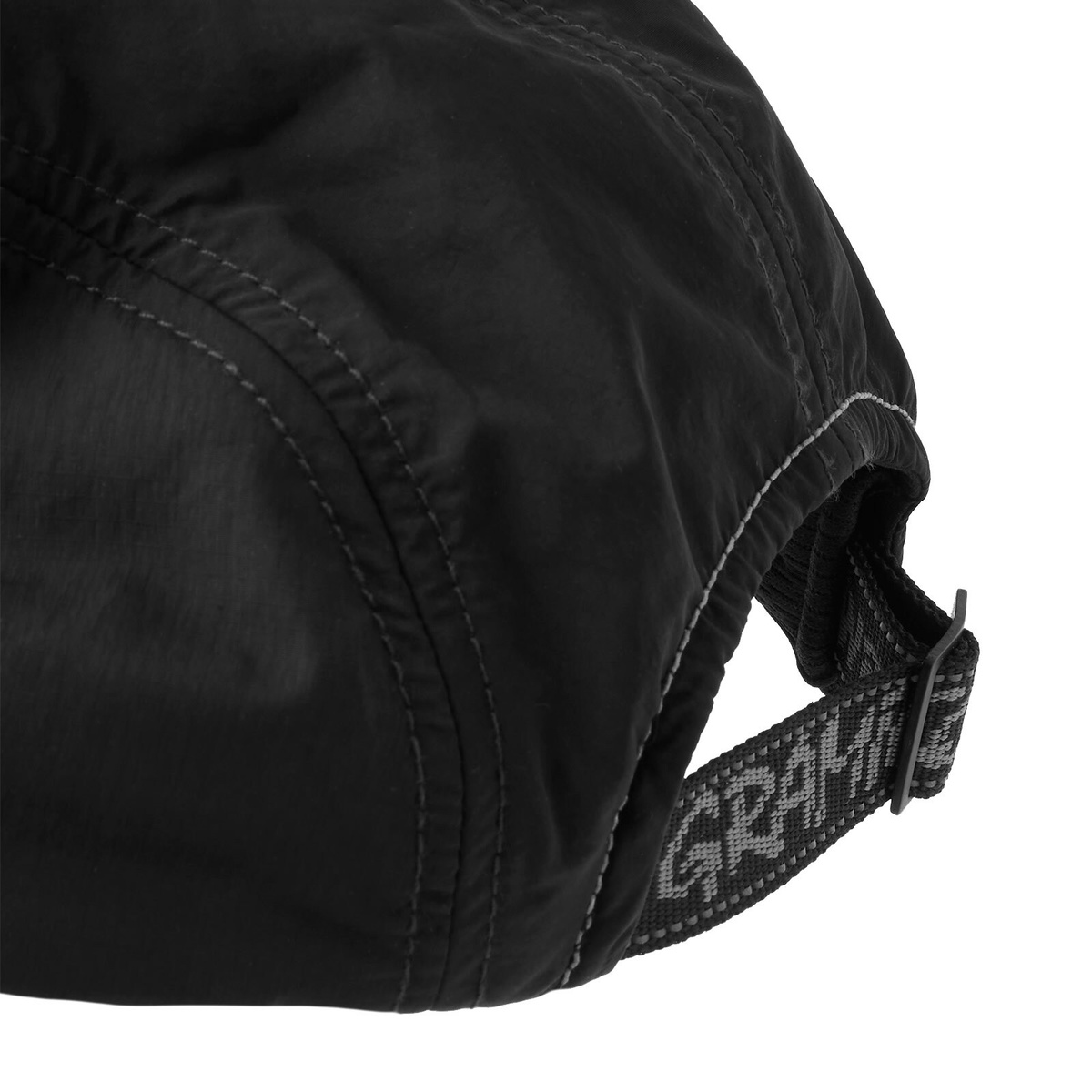 Gramicci Men's x And Wander Patchwork Wind Cap in Black