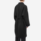 Acne Studios Men's Dape Double Coat in Black