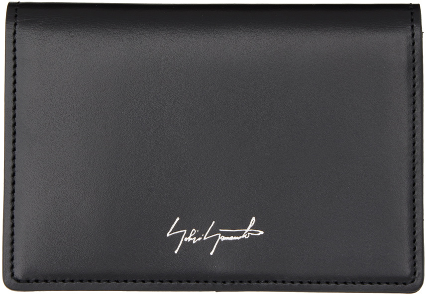 Yohji Yamamoto Black discord Card Holder