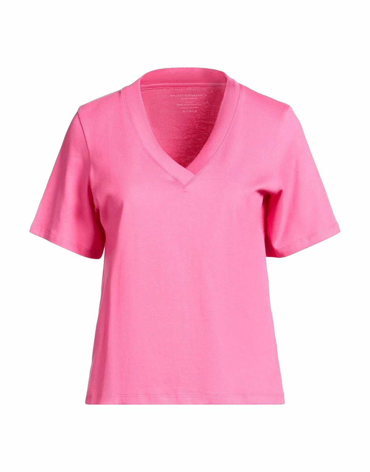 Majestic Filatures Womens T-shirt Fuchsia