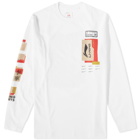 Li-Ning Men's Long Sleeve Logo T-Shirt in White