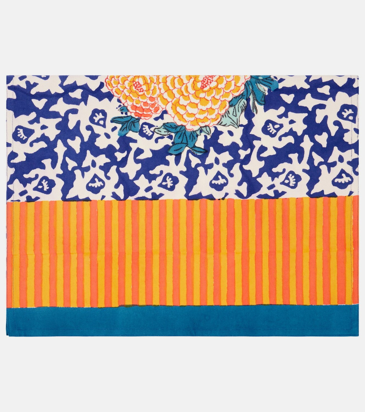 Lisa Corti Arabesque Corolla cotton table runner