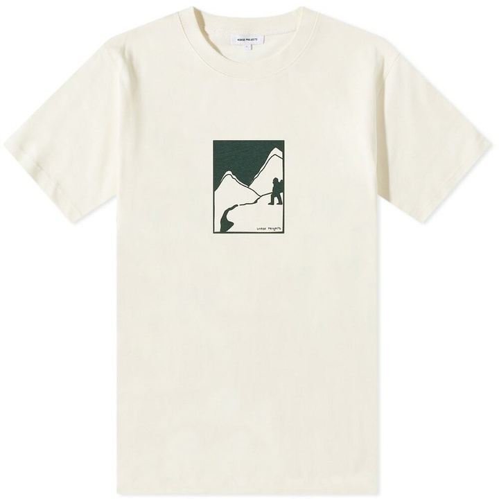 Photo: Norse Projects Men's Johannes Heavy Summit T-Shirt in Ecru