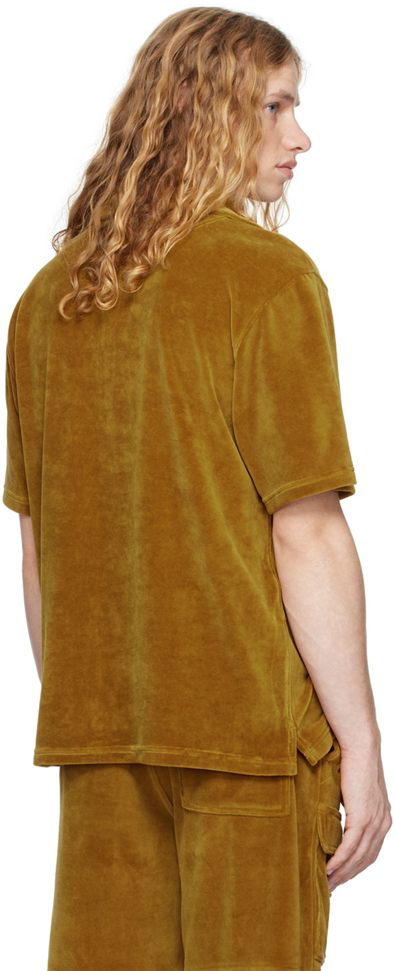 OAS Yellow Girona Velour Polo