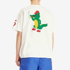 BODE Men's Reptile Rec T-Shirt in Cream